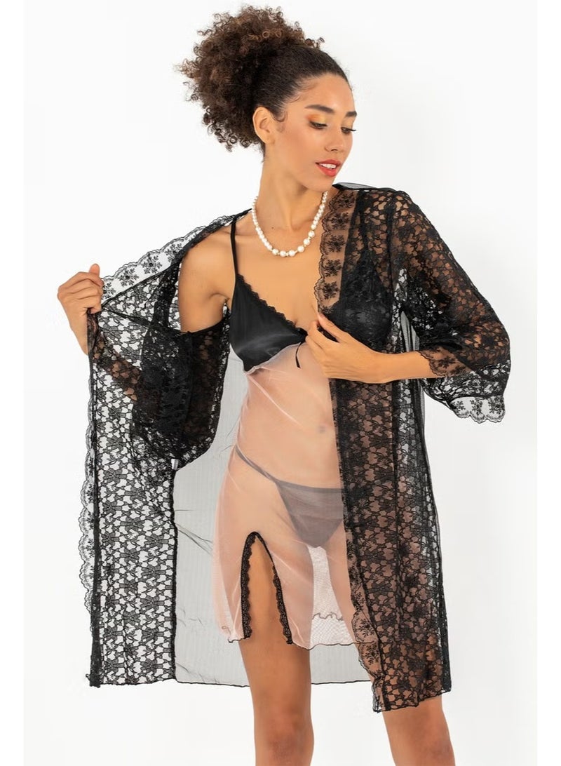 Miorre Phevos 3-piece Nightgown and Dressing Gown - Image 1